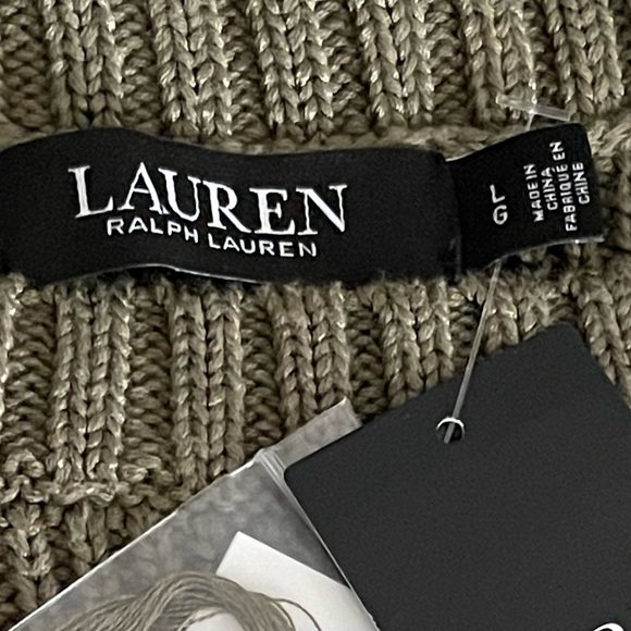 NWT Ralph Lauren Cable-Knit Cotton-Blend Sweater - Picture 11 of 14